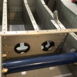 Vans RV-10 Conduit Routing Kit Installation of double conduit and single conduit grommets